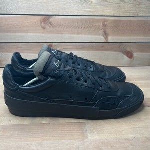 Men's Nike Drop Type LX Premium Sneaker Men Size 13 Black Leather Athletic Shoes